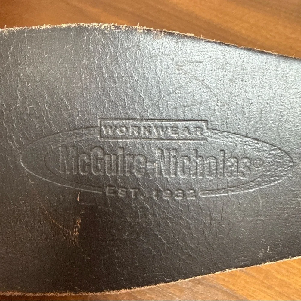 McGuire Nichols Workwear Genuine‎ Leather Tool Belt Holster Holder Contractor